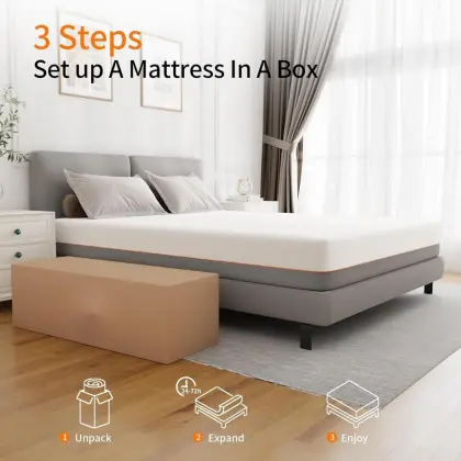 Ciaosleep Memory Foam Mattress, Double Mattress