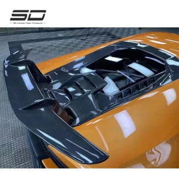 High Quality Dry Carbon Fiber Rear Spoiler Wing for Lamborghini Huracan LP580 LP610 Performante