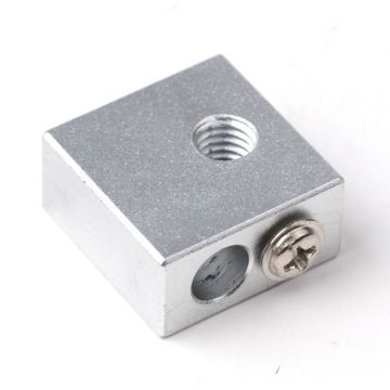 Blocco riscaldatore in alluminio 20x20x10mm per estrusore di stampante 3D MK7 MK7 - parti della stampante 3D