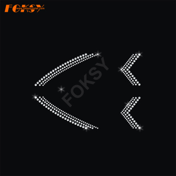 Cheer Bow Strips Rhinestone Template rhinestones motif