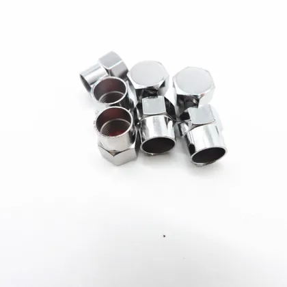 Tire Valve Cap TR414 TR413 Silver Wheel Cap