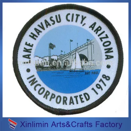 Eco-Friendly sell well with delicate pattern forclothing brand patch