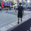 FIBA bersertifikat di luar pintu ubin lapangan basket