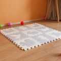 Cartoon Animal EVA Floor Play Mat Neutral Color For Baby