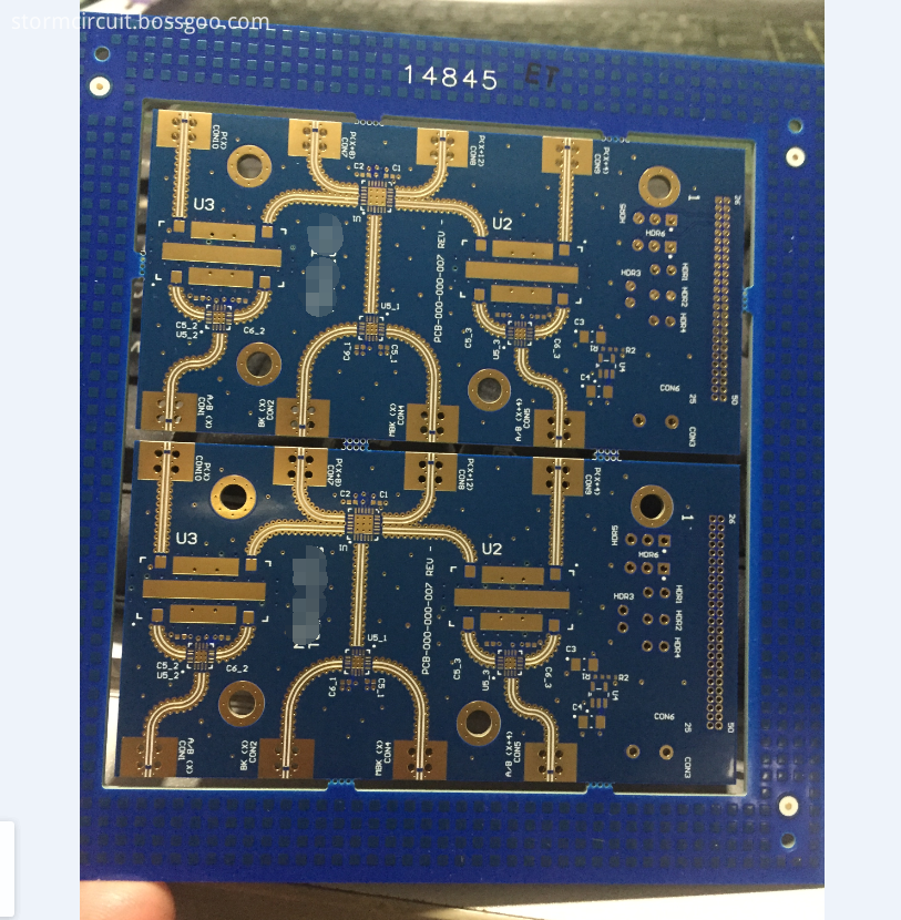 6 layer Rogers 4350B+FR4 PCB