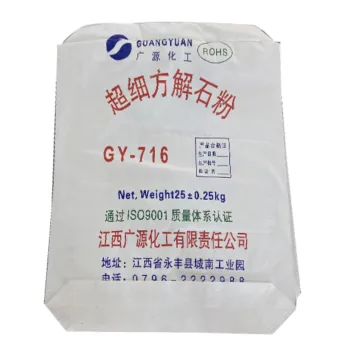 Plastic square bottom valve pocket