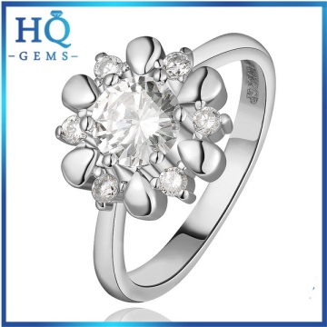 Factory classical fantasy jewelry white gold rings