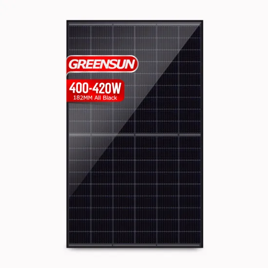 Wholesale Prices for 400W-420W All Black Half Cut Solar Panels for Home Use