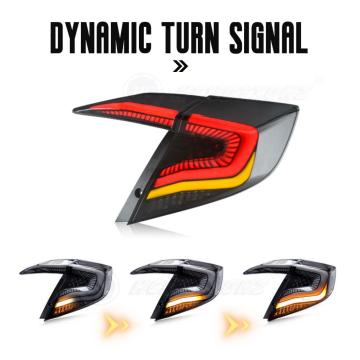 HCMotionz RGB Taillights для Honda Civic 2016-2021