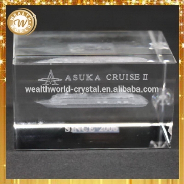 Excellent quality new products crystal 3d laser for christmas gift