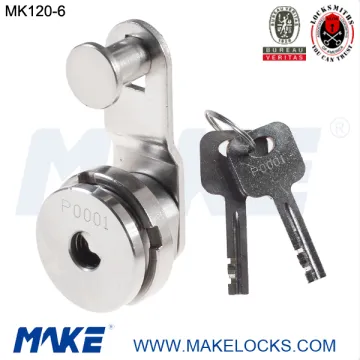security brass disc key hook cam lock