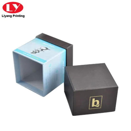 Custom Cardboard Candle Packaging Paper Gift Box