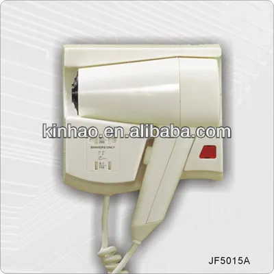 JF5015 hotel wall mounted hair dryer hotel appliances