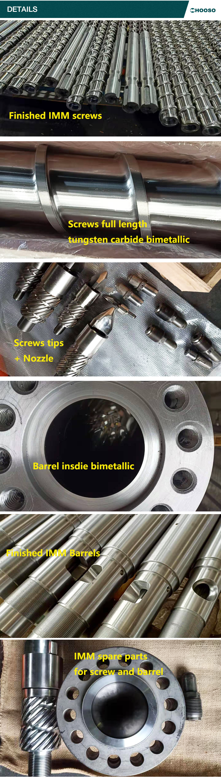 Injection Screw Design Injection Screw And Parts For Injection Moulding Machines: Your ...