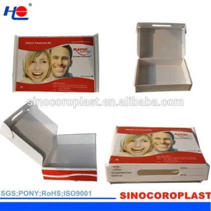 Plastic Tab Lock Corrugated Box
