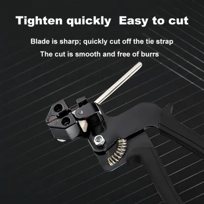 black cable tie pliers