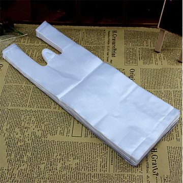 Plastic Clear T-Shirt Retail Drinks Bags