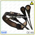 ESD elástico Mental anti estática pulseira com cabo enrolado ESD Elástico Mental anti estática pulseira com cabo enrolado