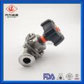 Plastik mengendalikan Clamp Diaphragm Valve