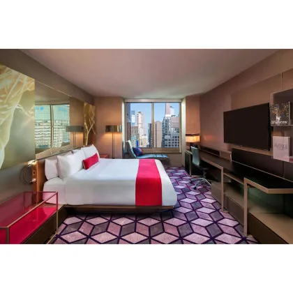 Contemporary Design Hotel Room Furniture | W Hotels Marriott Fantastic Suites Bedroom Sets
