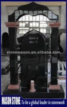 monument russian black traditional tomb