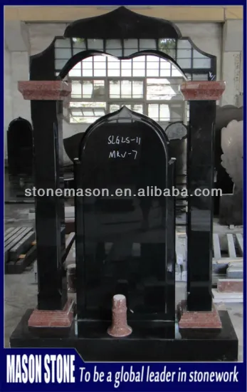 monument russian black traditional tomb