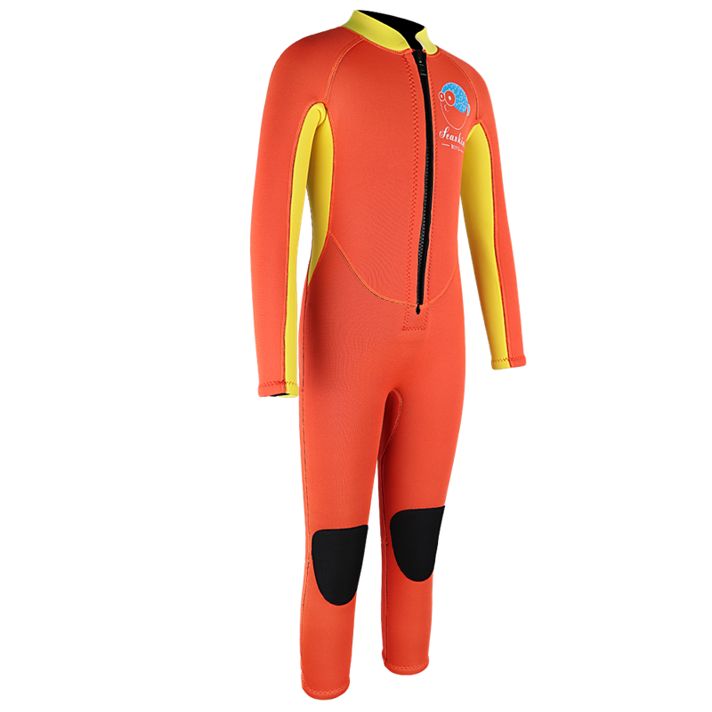 Dw027 Seaskin Front Zip Wetsuit Kids 6