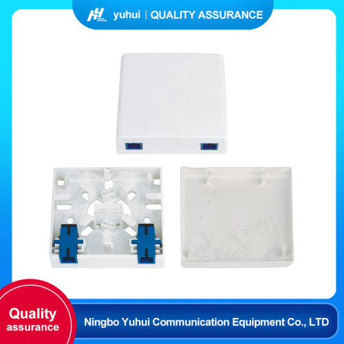 Коробка для установки торцевого оборудования из оптоволокна SC