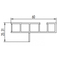 Aluminum profile extrusion dies for ceiling chandelier