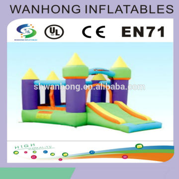 Inflatable bouncy castle with slide, inflatable jumping castle with CE Certification