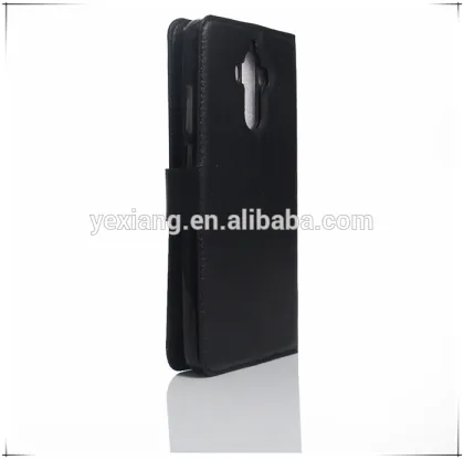 Wallet PU Leather Protective cell phone back cover flip case for huawei mate 9
