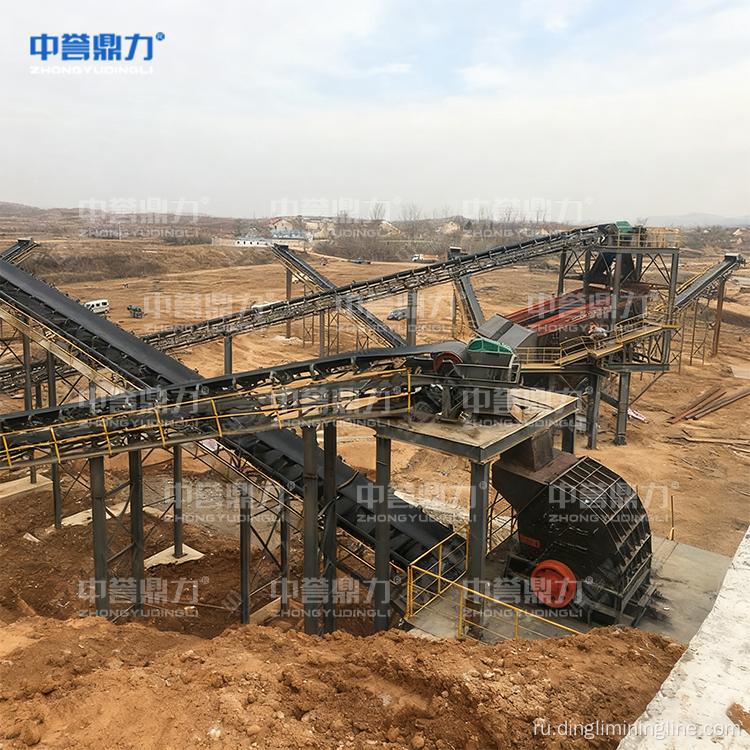 Современное оборудование завода по переработке золотой руды