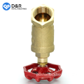 High-Quality Forged Cast Iron Handwheel Water Compression Y-Type 3/4 Inch Brass Stop Valve for Plumbing