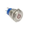 UL IK10 Waterproof LED Light Push Button Switches