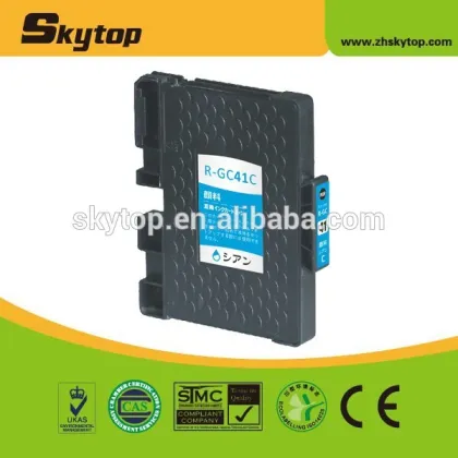 China Wholesale Ink cartridge! Compatible Ricoh GC41 ink cartridge for ricoh IPSIO SG7100