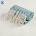 External Tassel For Winter Throw Blanket Bohemian