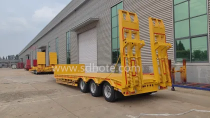 3-Axis Transportation Special Low Plate Semi-Trailer
