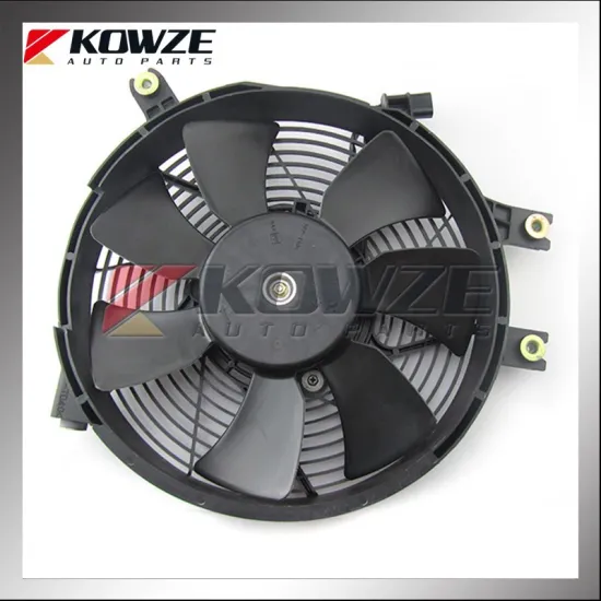 A/C Condenser Fan Motor & Shroud For Mitsubishi Pajero Montero Sport K96W 6G72 K97W 4M40 K99W 6G74 1996-2011 MR513487 7812A028