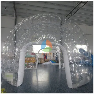 Outdoor transparent swimming pool tent, inflatable air dome tent for sale, price for sale bubble tent
