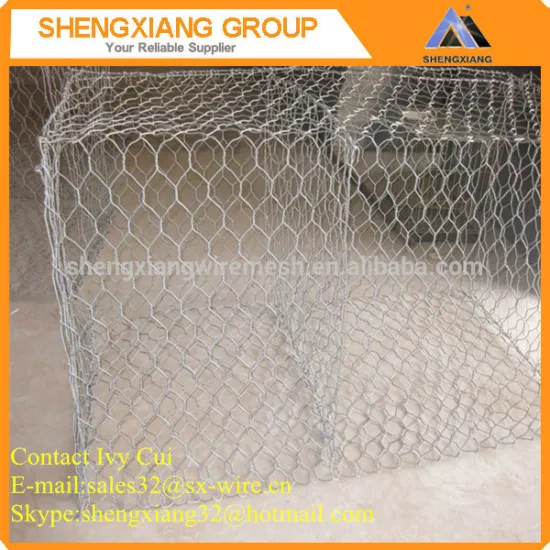 Factory Direct Supply Gabion Basket/Gabion Wire Mesh/Hexagonal Gabion Wire Mesh