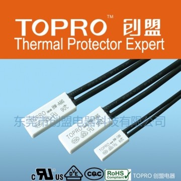 250V 10A Bimetal Thermal Protector for Cooling Fan (BW-ABS)