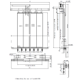 Four Panels Center Opening Elevator Car Door Operator