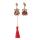 Femmes Noël Boucles D&#39;oreilles Tassel Set Arbre Jingle Bell Cerf Filles Mignon Simple Goutte D&#39;oreille Anneaux Cadeaux