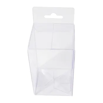 Custom packing transparent clear plastic box