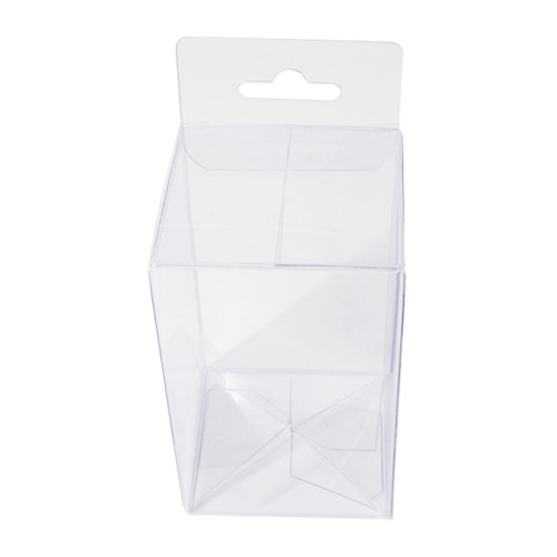 Caja de plástico transparente transparente de embalaje personalizado