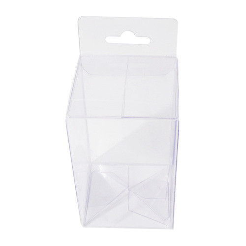 Boîte en plastique transparent transparent personnalisé