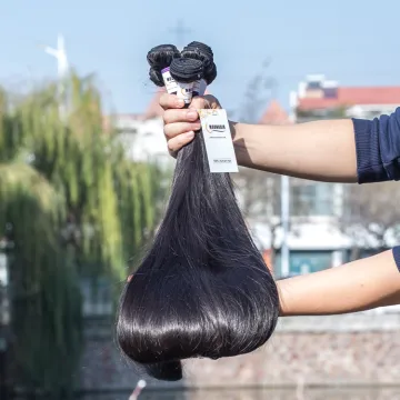 Cuticle Aligned Human Hair 100 Malaysian Hair, Wholesale Hair Bundle Vendors, Indian Human Hair Bundles