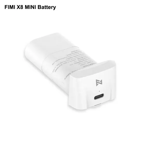 Xiaomi Fimi X8 Mini Portable Rechargeable Battery: 2400mAh Capacity, 30 Minutes Flight Time, 258G/245G Weight - Standard Pro Drone Battery
