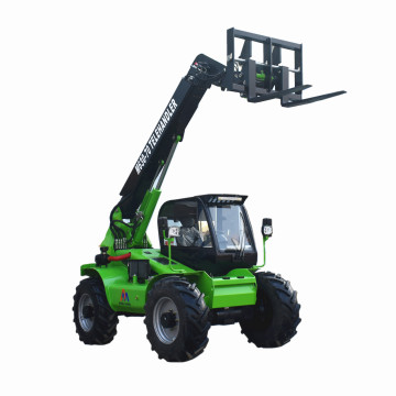 4WD telehandler teleskopik 3 tan pengendali forklift untuk dijual
