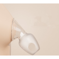 Pompa del seno della pompa del seno manuale del silicone con coperchio